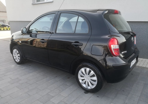 Nissan Micra cena 17900 przebieg: 118780, rok produkcji 2011 z Solec Kujawski małe 742